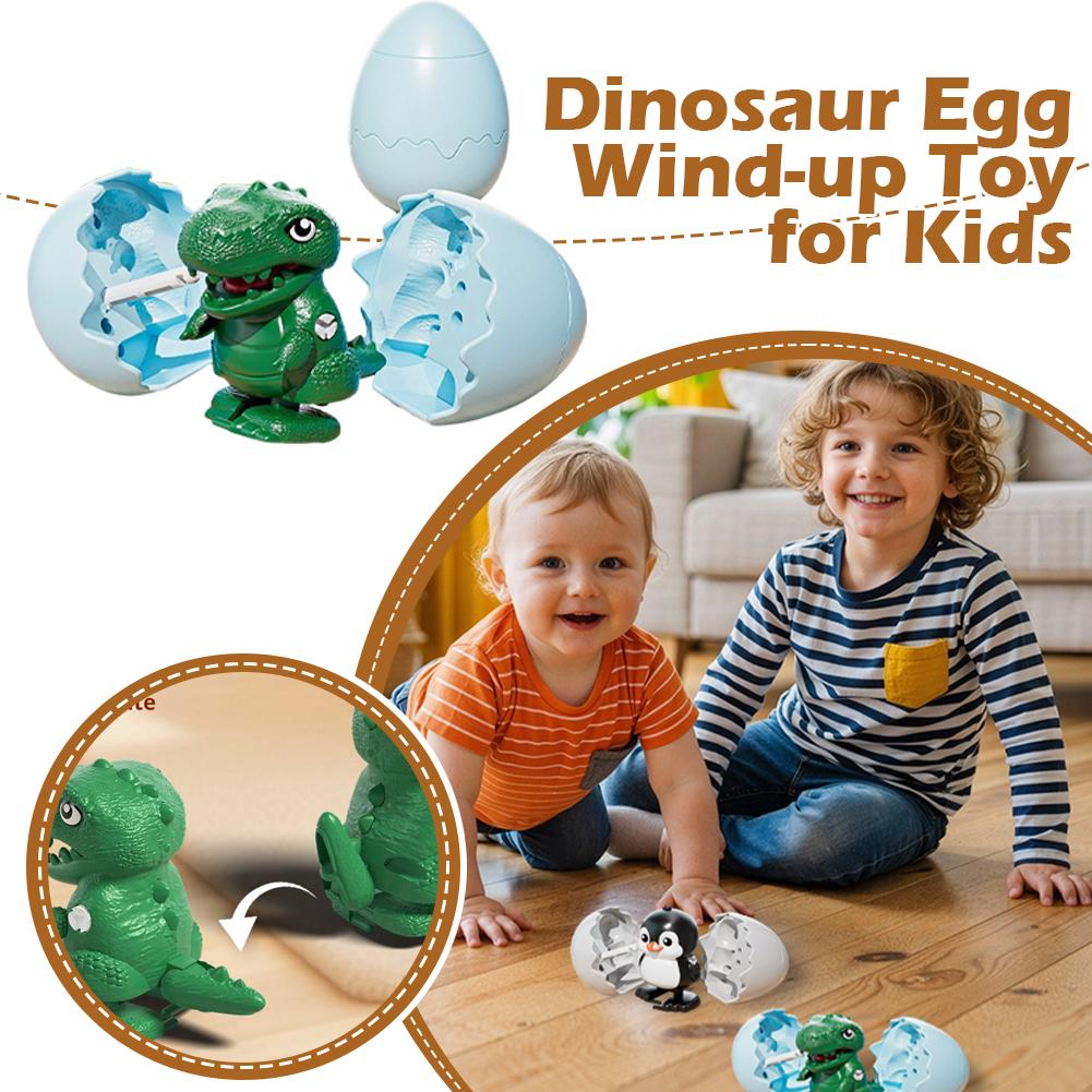 Kids Toys Play Egg - Zabawka w kapsułce, nakręcana, jajko niespodzianka,