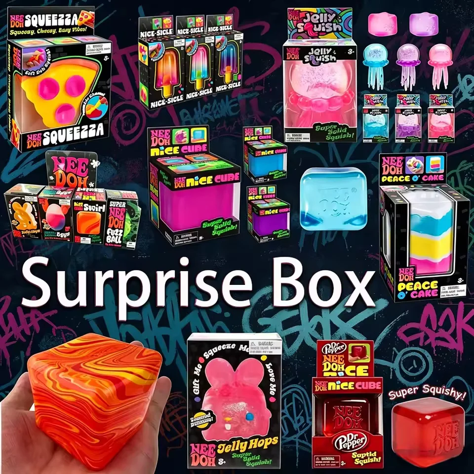 Kid Toys Ads - Nee Doh Surprise Box Squishy Toys