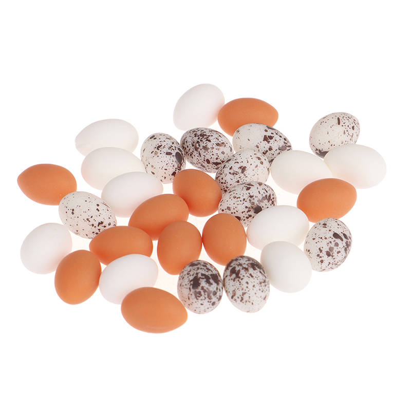Kids Toys Play Egg - 10 szt. Miniaturowy domek dla lalek