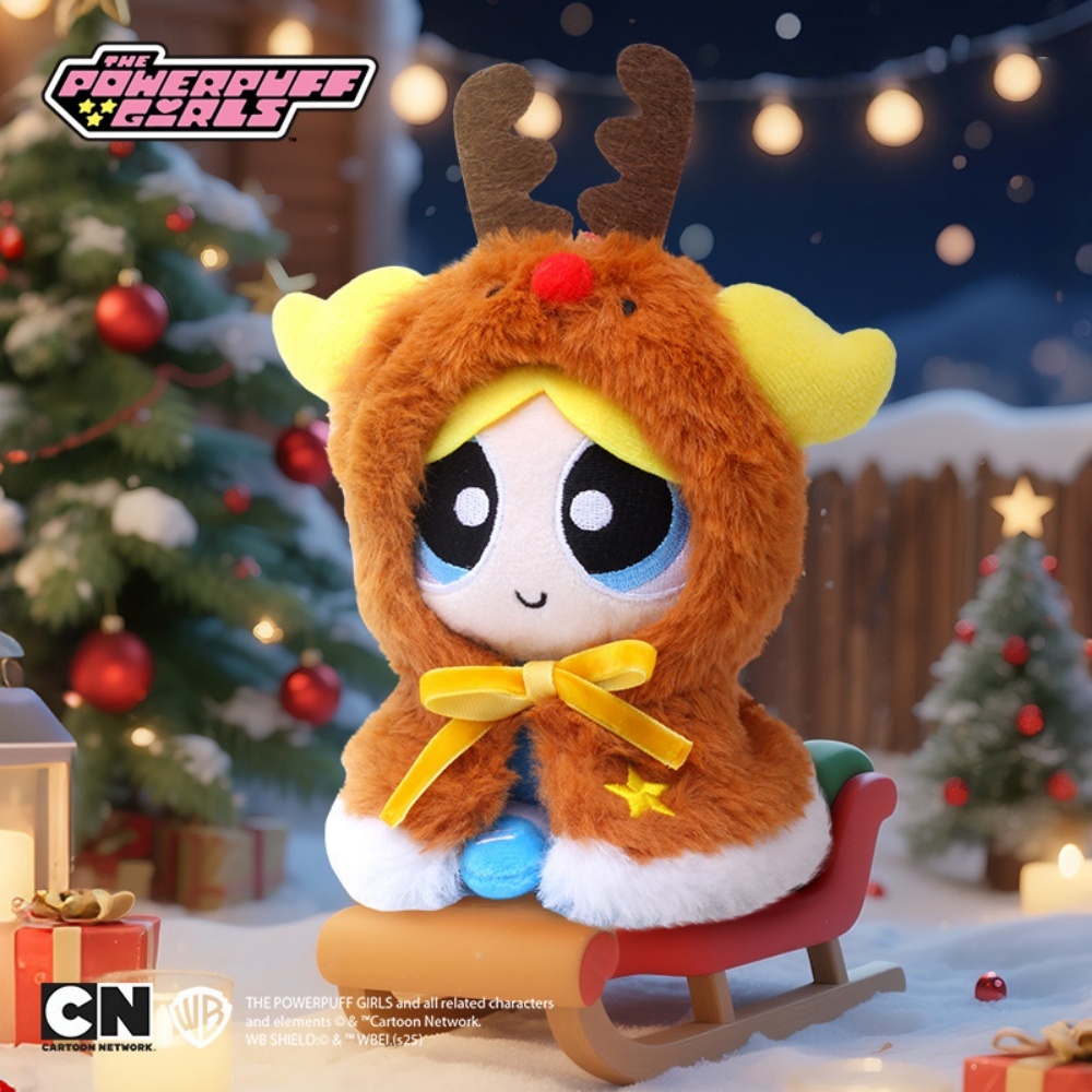 Kids Toys Resale - Oryginalny pluszowy breloczek z Powerpuff Girls,