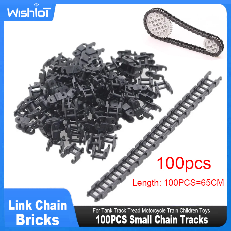 Toy Train Track Set - 100 SZTUK Części techniczne Łańcuch łączący
