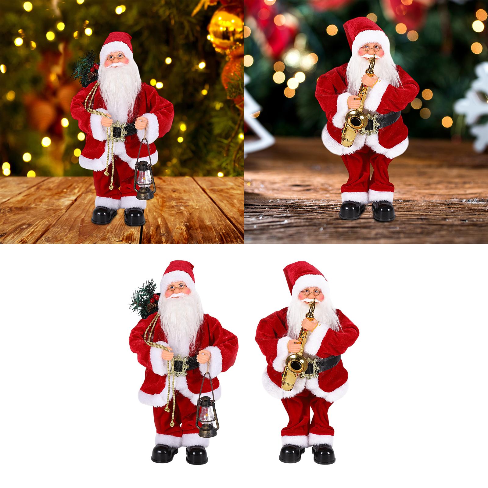 Kids Toys Mall - Elektryczna zabawka Święty Mikołaj, ozdoba świąteczna,