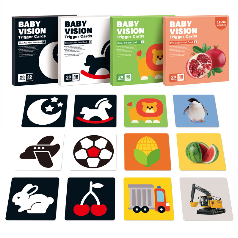 Educational Flash Card - Zabawki do wczesnej edukacji dla dziecka