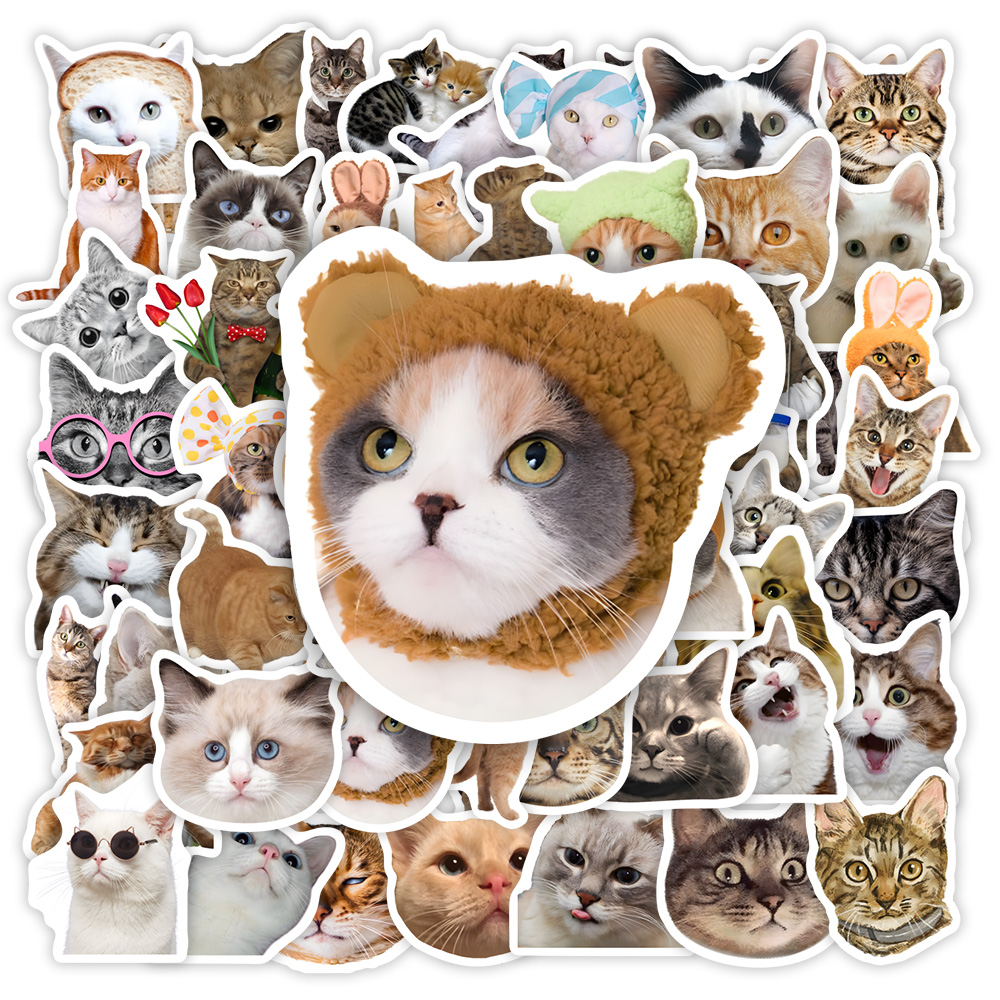 Kids Toys Clipart - Śmieszne naklejki z kotem Clipart dla