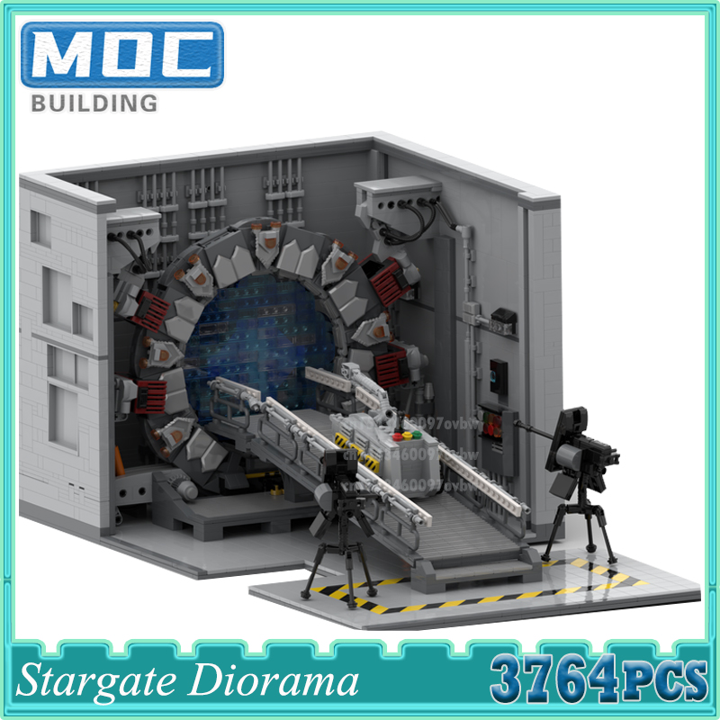 Kids Toys Top View - Filmowe sceny kosmiczne seria Stargate Dioramaed