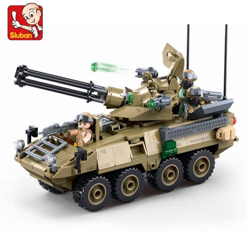 Kid Toys Ads - Sluban 310 elementów OEF Stryker-ADS Zestaw