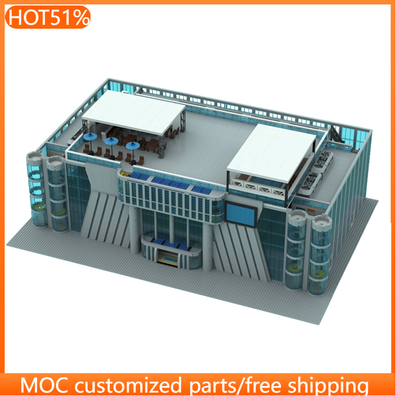 Kids Toys Mall - 17446 Elementów Konstrukcyjnych Mall MOC Dostosowywalny