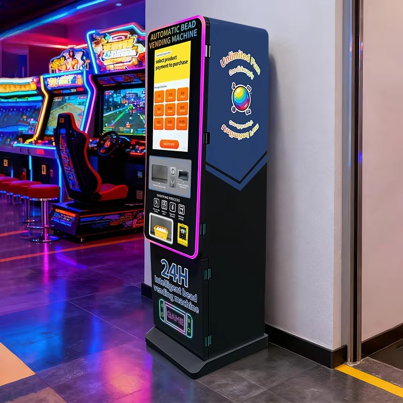Kids Toys Mall - Automat z interaktywnymi koralikami dla dzieci,