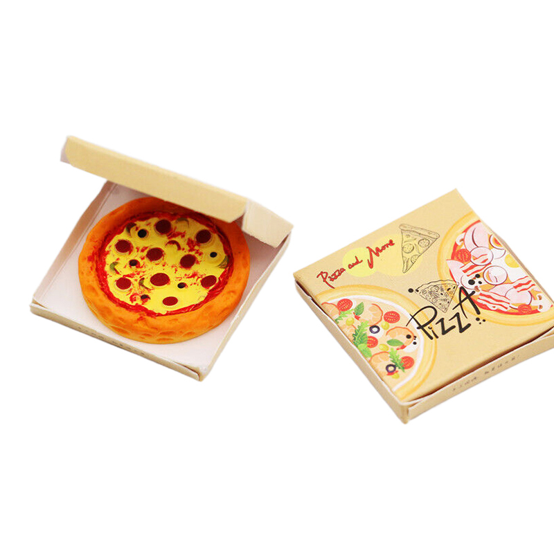 Kids Toys House - 1 Zestaw 1:12 Miniaturowa Pizza z
