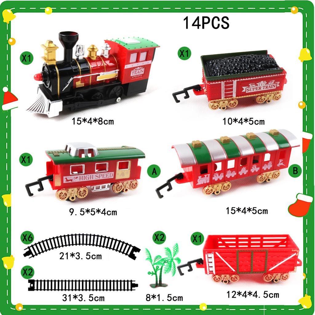 Zestaw kolejowy 14 elementów d – Toy Train Track Set recenzja i cena