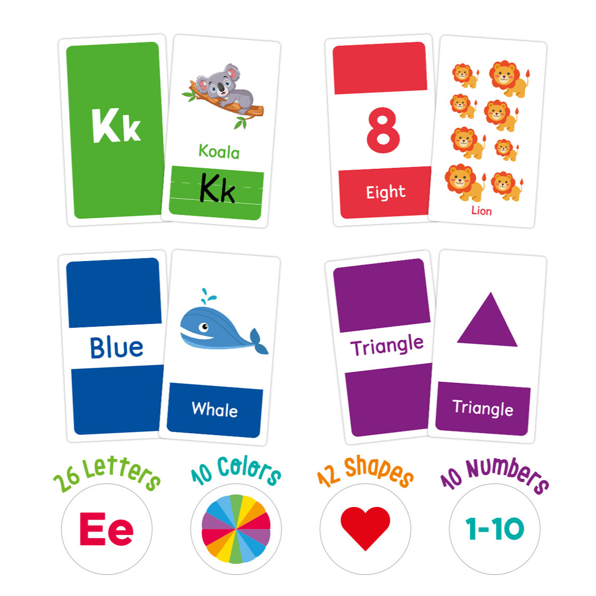58 szt. Karty edukacyjne ABC A – Educational Flash Card recenzja i cena