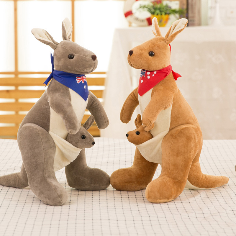 Pluszowa zabawka kangur, mama  – Kids Toys Logo recenzja i cena