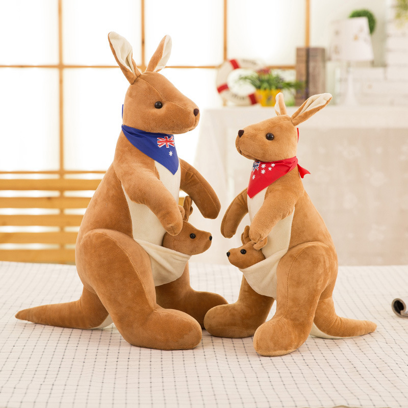 Pluszowa zabawka kangur, mama  – Kids Toys Logo recenzja i cena