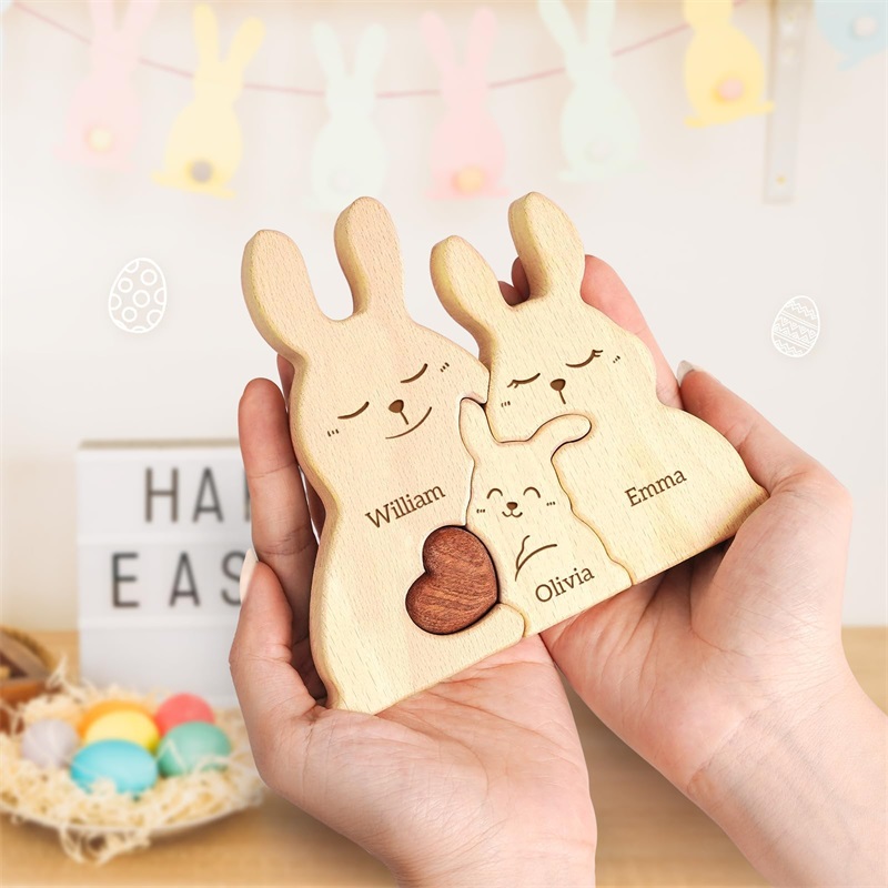 Drewniane Puzzle Rodzina Króli – Kids Toys Names recenzja i cena