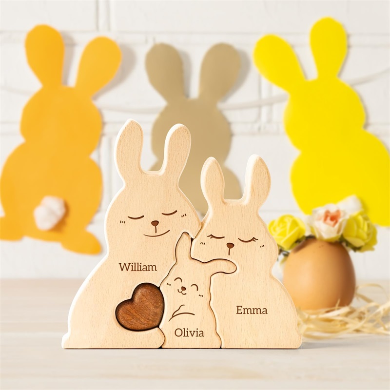 Drewniane Puzzle Rodzina Króli – Kids Toys Names recenzja i cena