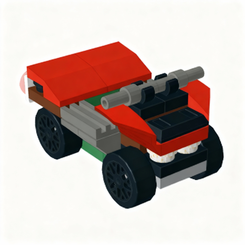 144 elementy MOC Wóz Strażacki – Kids Toys Quad recenzja i cena