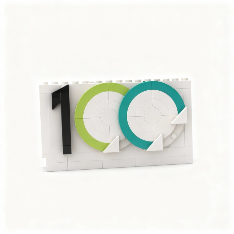100 szt. MOC Logo Lata PHOENIX – Kids Toys Logo recenzja i cena