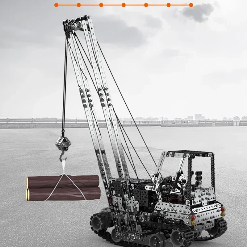 Zrób to sam Metalowy Żuraw RC  – Kids Toys Vehicle recenzja i cena
