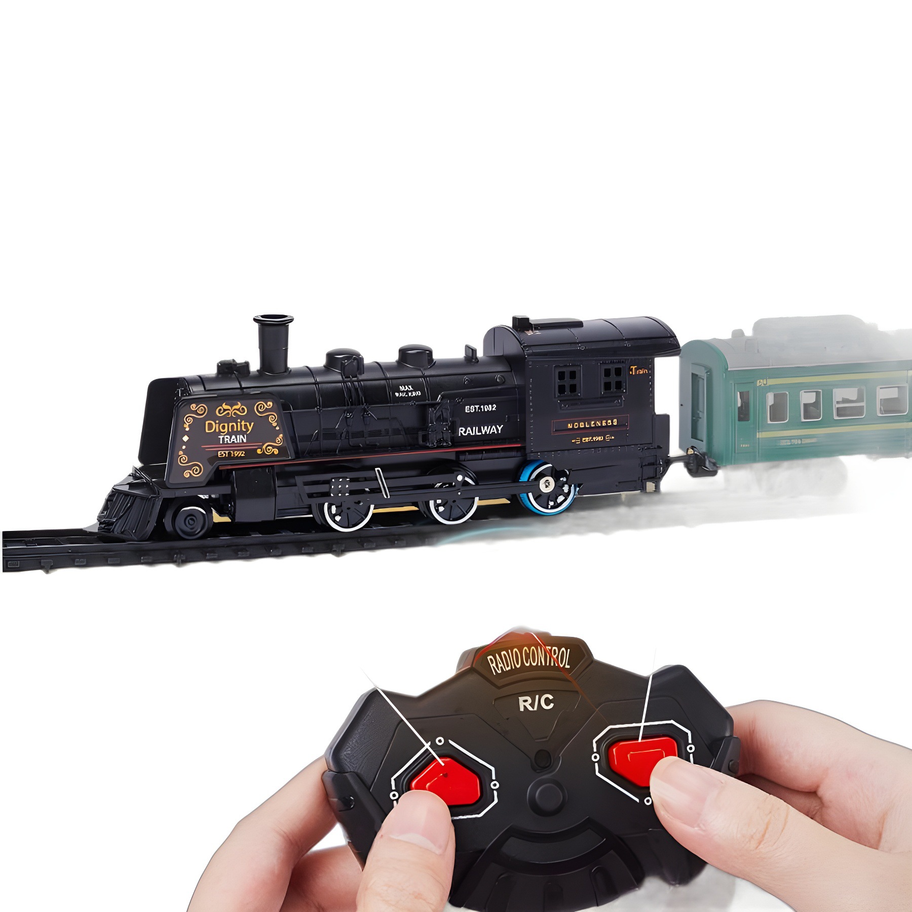 Symulacja dziecięca pociągi el – Toy Train Track Set recenzja i cena