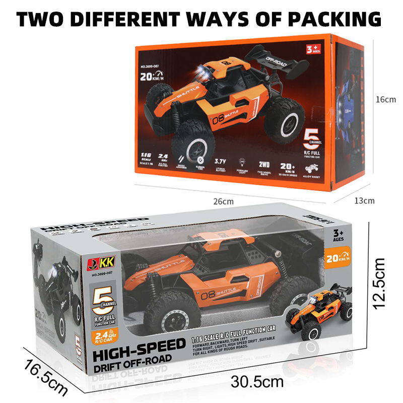 Samochód RC 1:16 High-Speed 2. – Kids' Toys Channel recenzja i cena