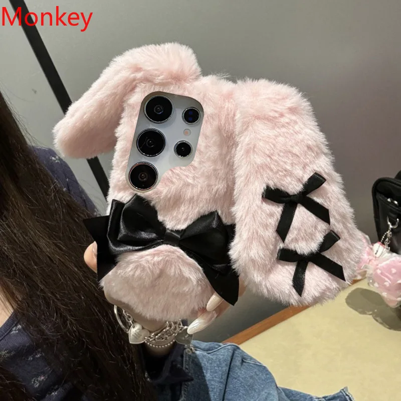Etui Cute Bow Fluffy Hairy Rab – Xiaomi Kids Toys recenzja i cena