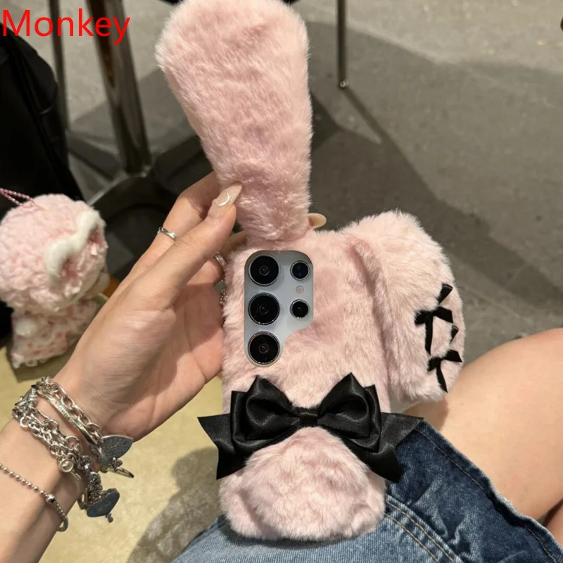 Etui Cute Bow Fluffy Hairy Rab – Xiaomi Kids Toys recenzja i cena