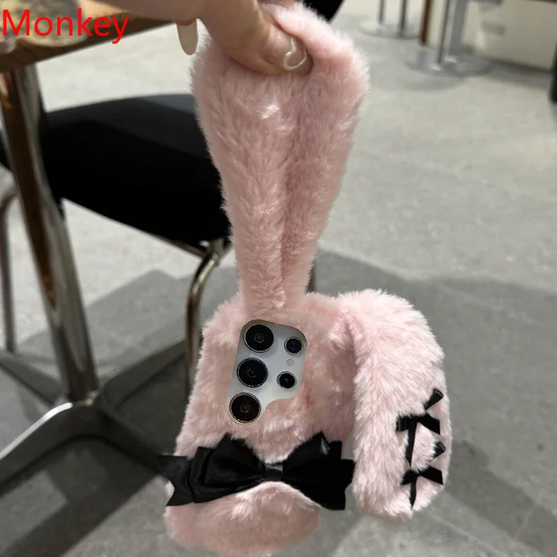 Etui Cute Bow Fluffy Hairy Rab – Xiaomi Kids Toys recenzja i cena