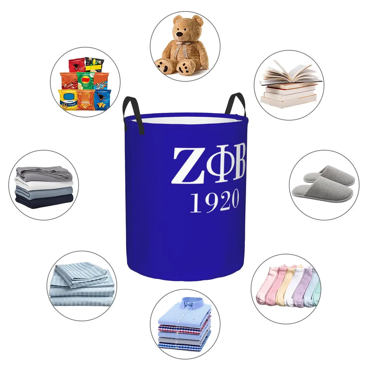 Kosz na Pranie Zeta Phi Beta L – Kids Toys Logo recenzja i cena