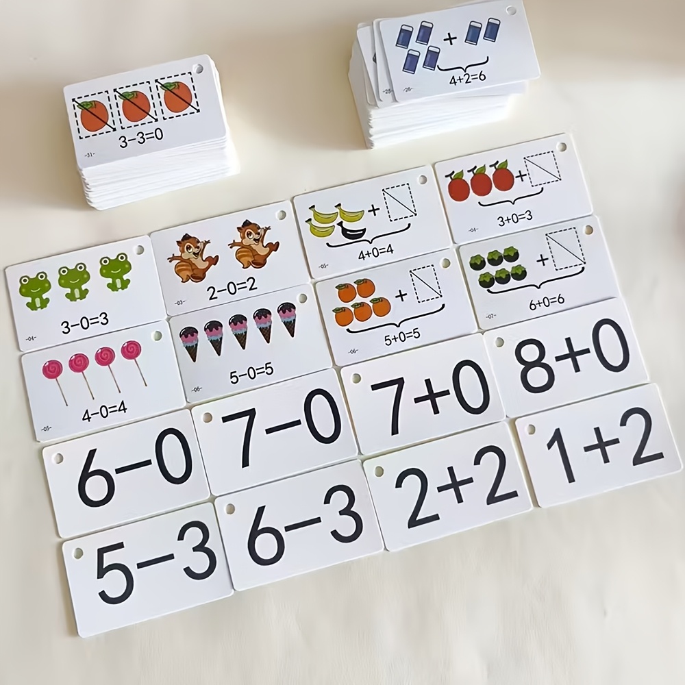 132 karty z zadaniami na dodaw – Educational Flash Card recenzja i cena