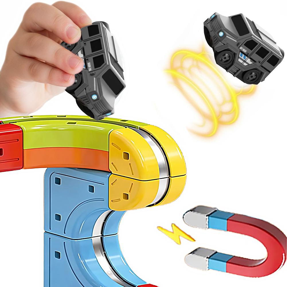 Elektryczny Magnetyczny Samoch – Toy Train Track Set recenzja i cena