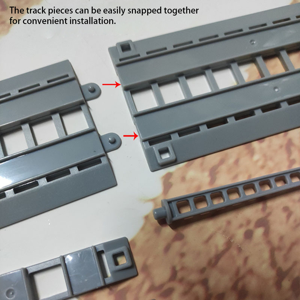 Zestaw szyn kolejowych w skali – Toy Train Track Set recenzja i cena