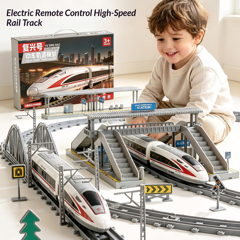 Nowa zabawka - szybki pociąg R – Toy Train Track Set recenzja i cena