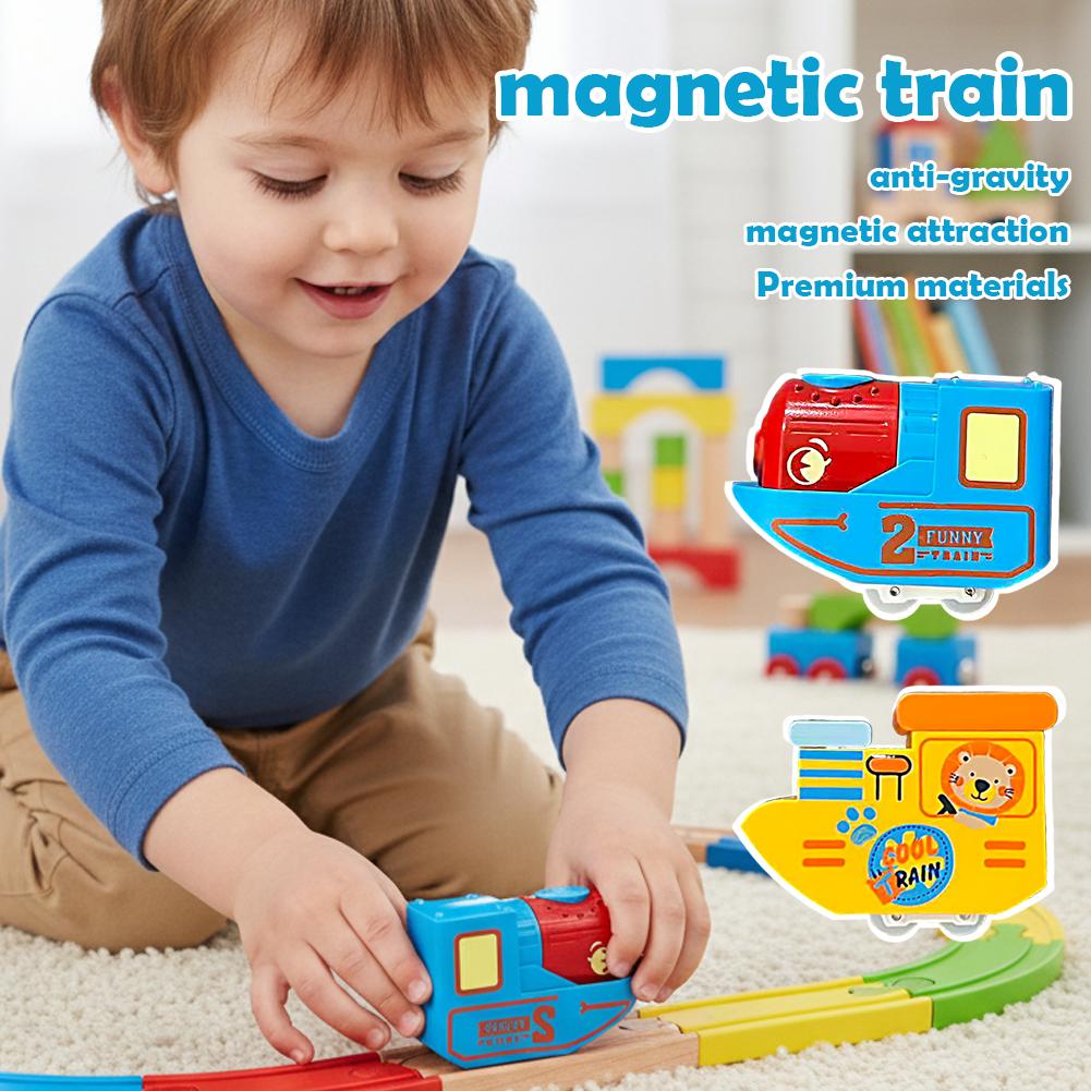 Magnetyczna torowa kolejka dla – Toy Train Track Set recenzja i cena