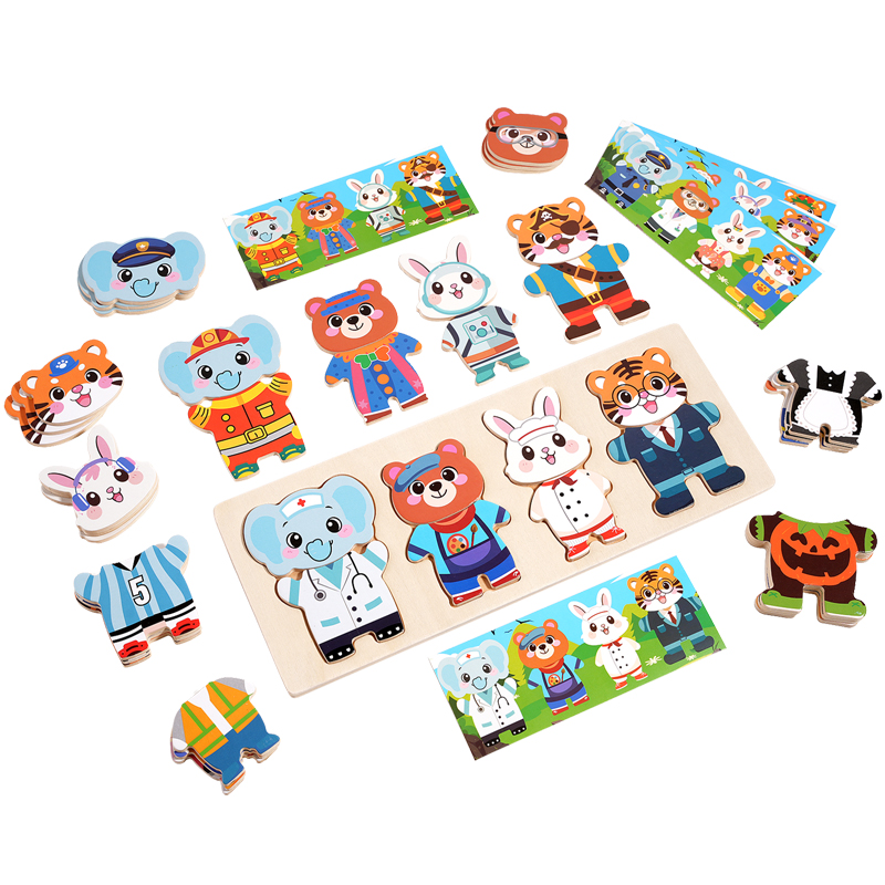Drewniane zabawki edukacyjne d – Kid Toys Ads recenzja i cena