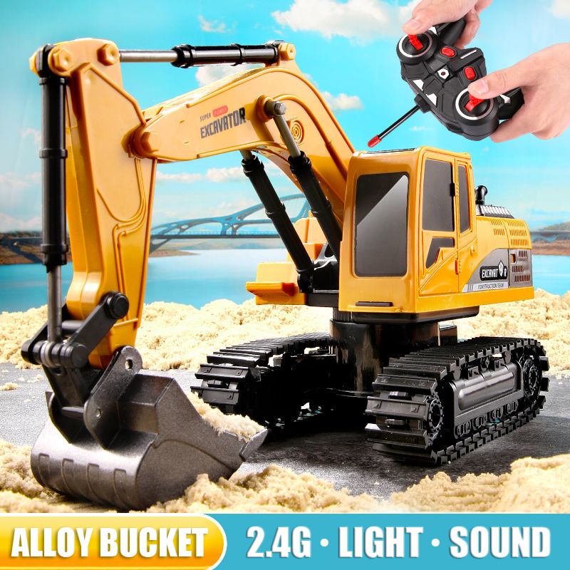 Koparka RC 2.4Ghz 6 kanałów 1: – Kids' Toys Channel recenzja i cena